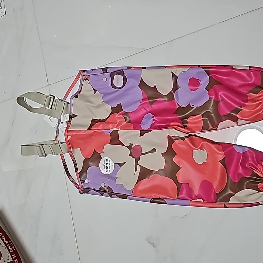 Brand New 1218 Months Splash Floral Overall